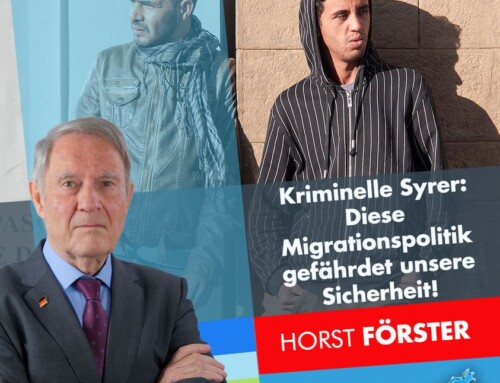 Kriminelle Syrer: Diese Migrationspolitik gefährdet unsere Sicherheit!