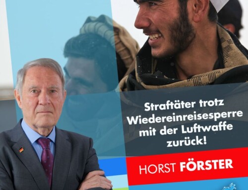 +++ Sondersitzung: Straftäter trotz Wiedereinreisesperre mit der Luftwaffe zurück! +++